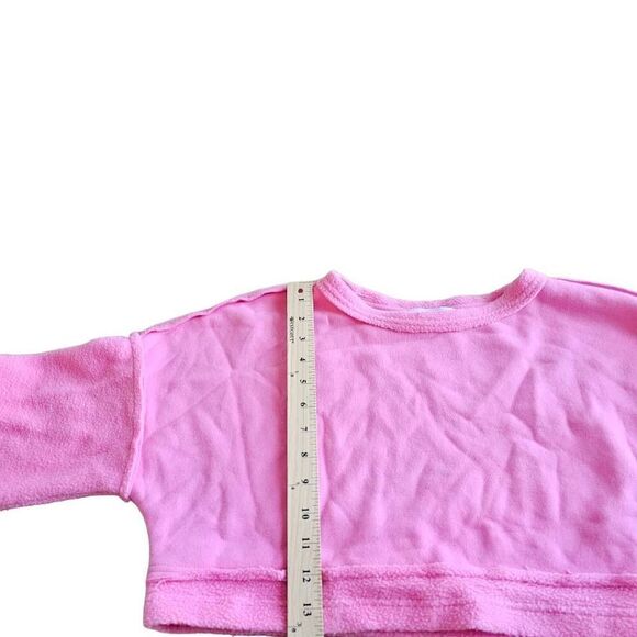Summer haus womens Sz Small pink crop sweater - Picture 5 of 7